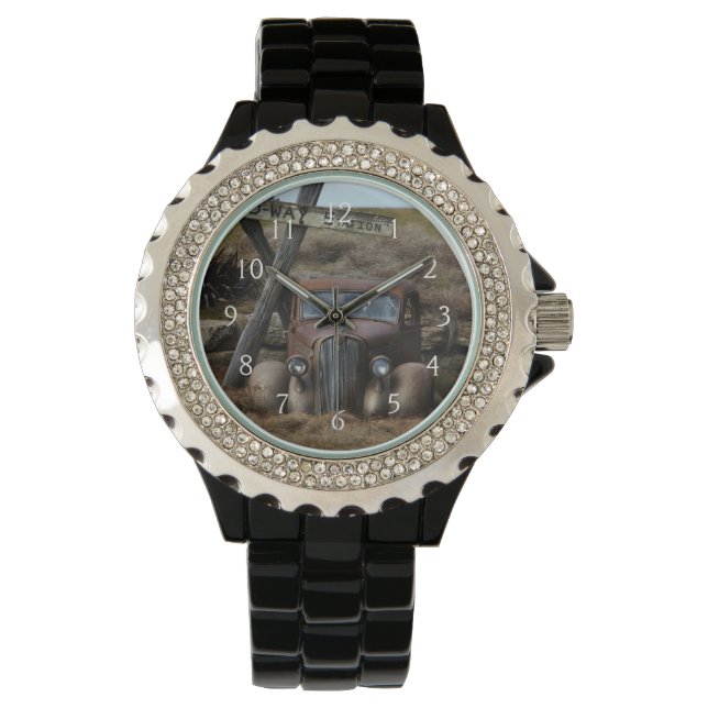 Reloj De Pulsera Coche viejo (Anverso)