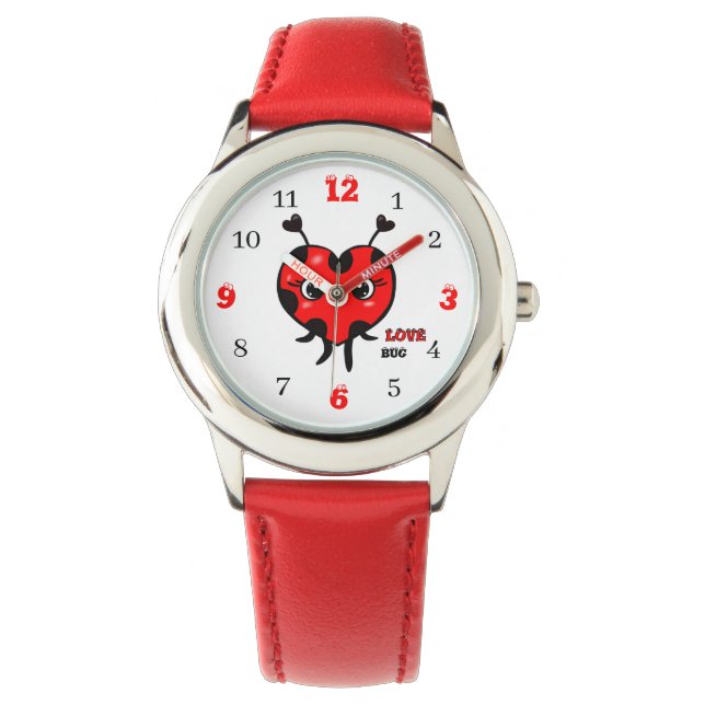 Reloj De Pulsera Cochinilla de la suerte (Anverso)