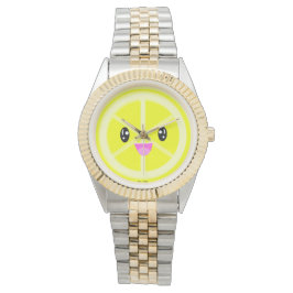 Reloj De Pulsera Cocitos de limón de kawaii limón de fruta limonada