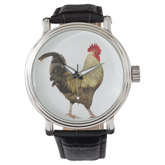 Reloj De Pulsera Cock a doodle-doo (Anverso)