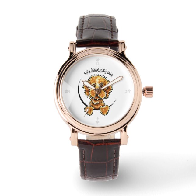 Reloj De Pulsera Cockapoo Tan IAAM (Anverso)