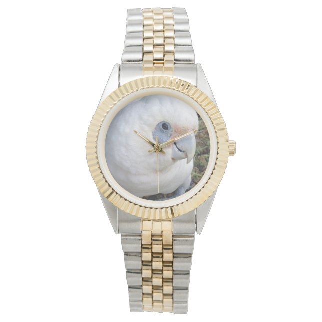Reloj De Pulsera Cockatoo blanco, (Anverso)