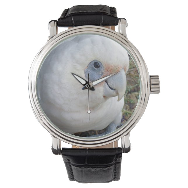 Reloj De Pulsera Cockatoo blanco, (Anverso)