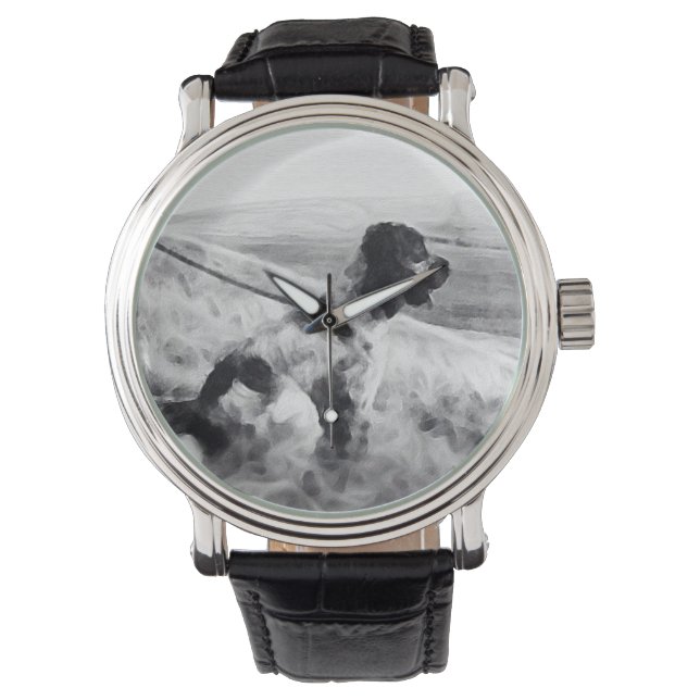 Reloj De Pulsera Cocker Spaniel (Anverso)