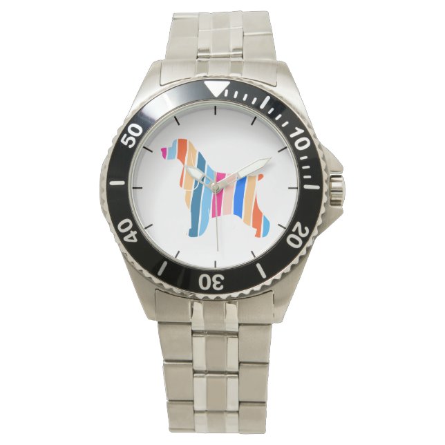Reloj De Pulsera Cocker Spaniel inglés de otoño (Anverso)