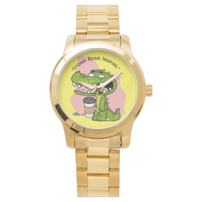 Reloj De Pulsera cocodrilo (Anverso)