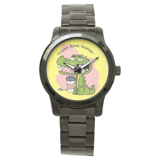 Reloj De Pulsera cocodrilo (Anverso)