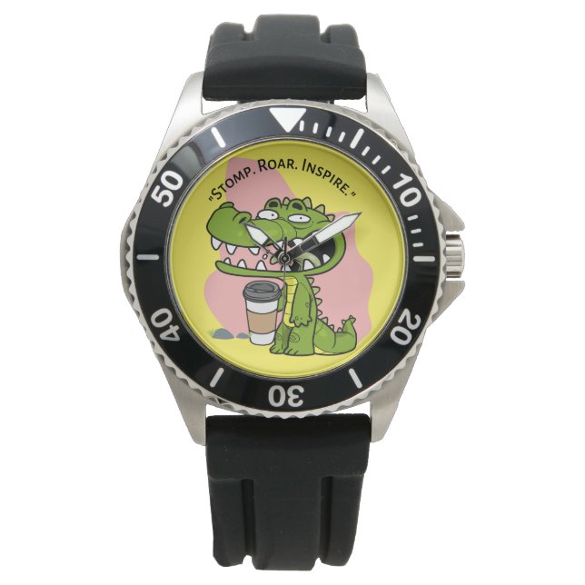 Reloj De Pulsera cocodrilo (Anverso)
