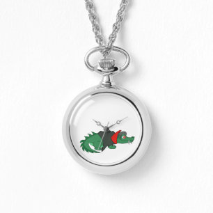 Reloj De Pulsera Cocodrilo de vampiros