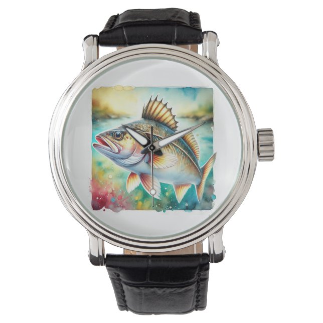 Reloj De Pulsera Cod Fish 190724AREF127 - Watercolor (Anverso)