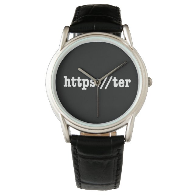 Reloj De Pulsera código https://ter (Anverso)
