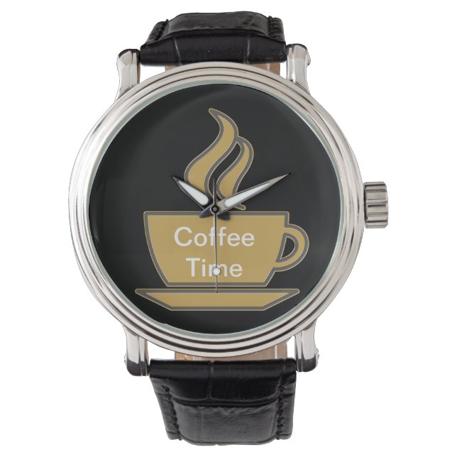 Reloj De Pulsera Coffee Lover Wristwatch (Anverso)