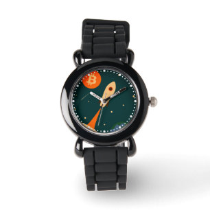 Reloj De Pulsera Cohete Bitcoin