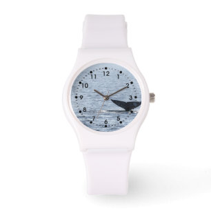 Reloj De Pulsera Cola de la ballena gris