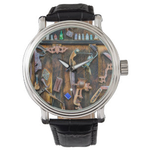Reloj De Pulsera Colección de antigüedades en la pared
