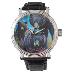 Reloj De Pulsera Colección de la familia del oso