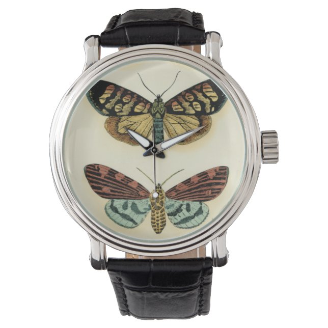 Reloj De Pulsera Colección de mariposas por Chariklia Zarris (Anverso)
