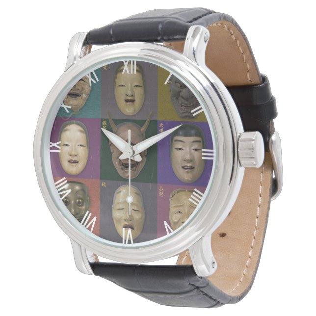 Reloj De Pulsera Colección de máscaras noh (Angular)
