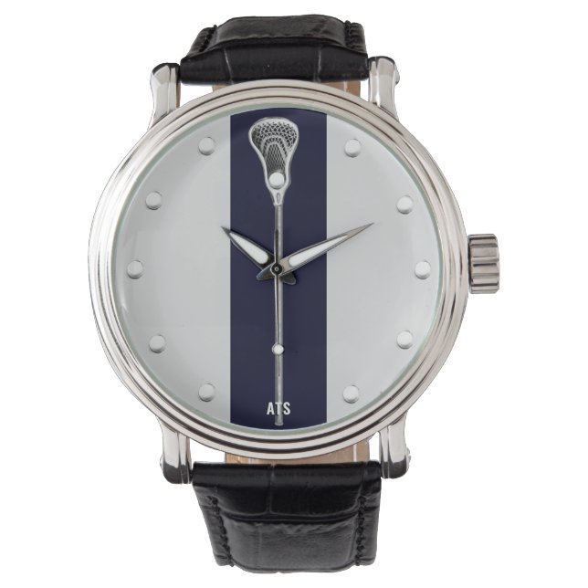 Reloj De Pulsera Coleccionable personalizado de lacrosse (Anverso)