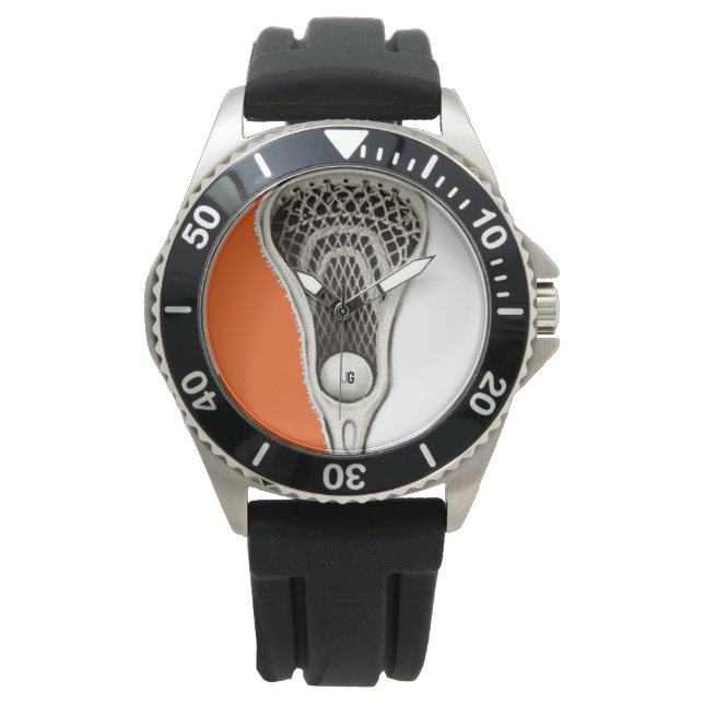 Reloj De Pulsera Colectivo Deportivo Lacrosse (Anverso)