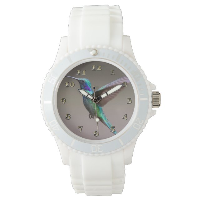 Reloj De Pulsera Colibrí en vuelo (Anverso)