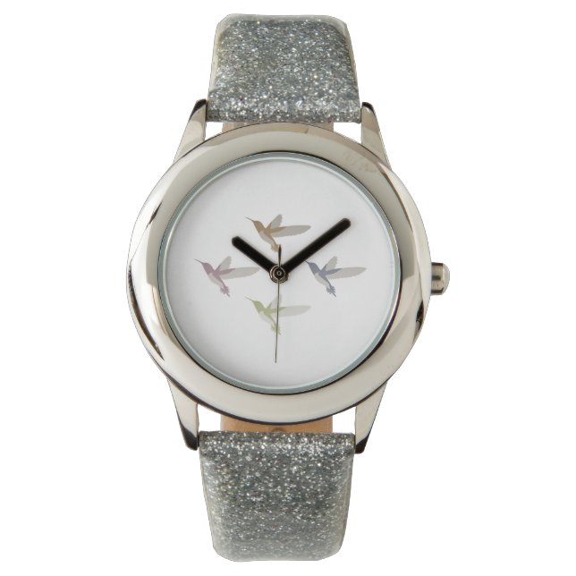 Reloj De Pulsera Colibríes coloridos (Anverso)