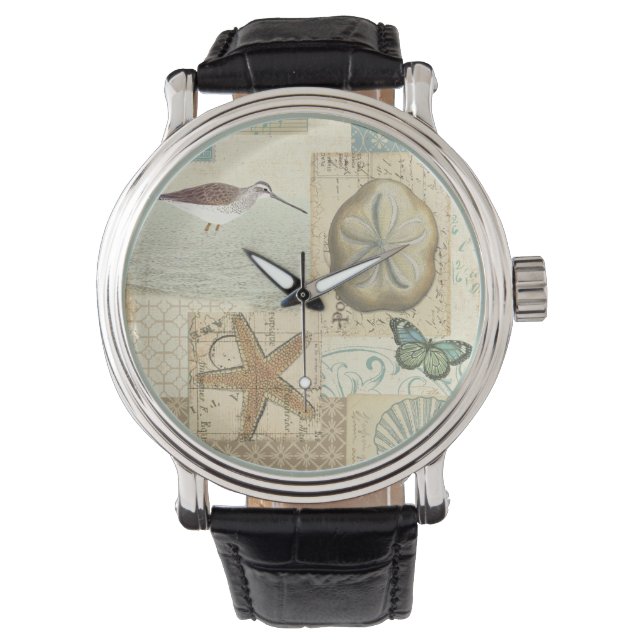 Reloj De Pulsera Collage costero (Anverso)