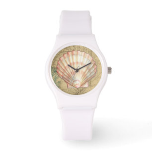 Reloj De Pulsera Collage costero del mapa