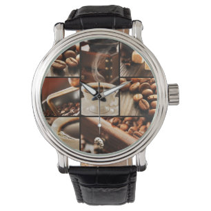 Reloj De Pulsera Collage del café