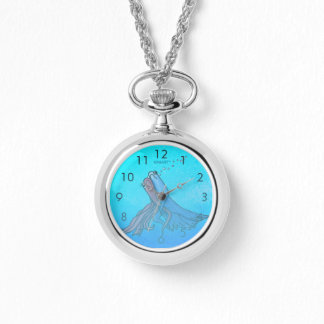 Reloj De Pulsera Collar Betta Fish Writing Watch
