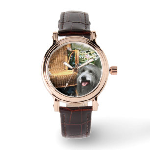 Reloj De Pulsera Collie Art con barba