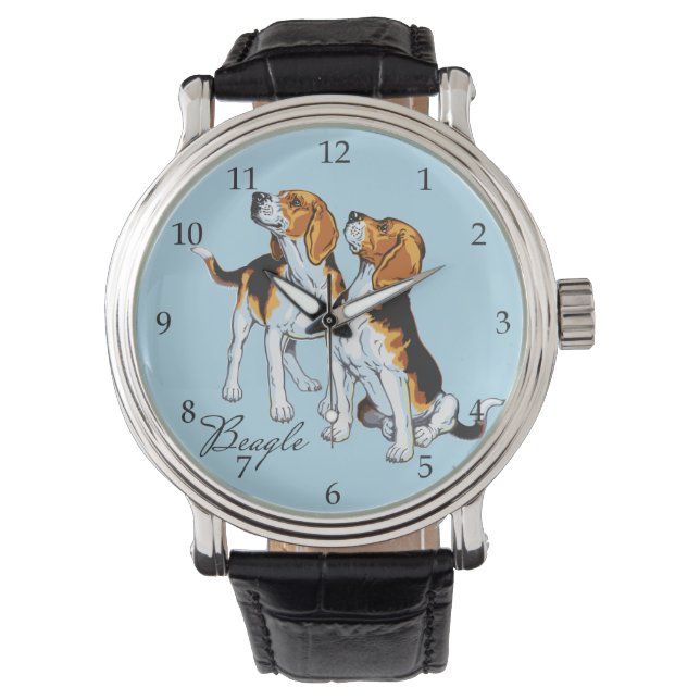 Reloj De Pulsera colmenas beagles (Anverso)