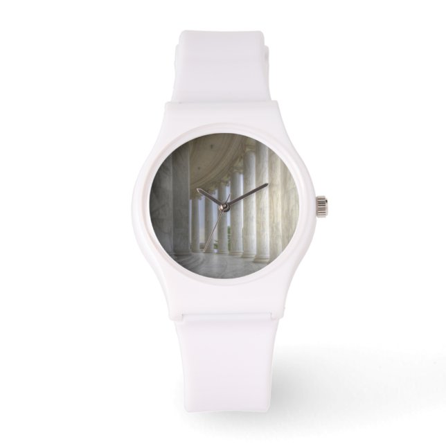 Reloj De Pulsera Colonnada circular conmemorativa Thomas Jefferson (Anverso)