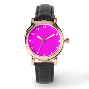 Reloj De Pulsera Color sólido brillante