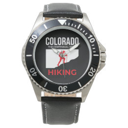 Reloj De Pulsera Colorado Hiking – The Centennial State USA