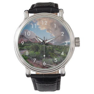 Reloj De Pulsera Colorado Sleeping Giant Sunrise Wririse Watch