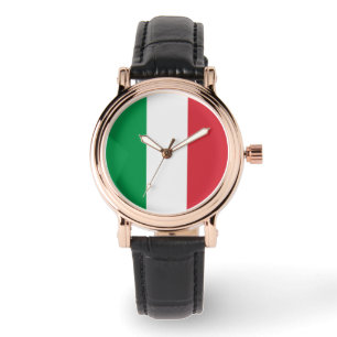 Reloj De Pulsera Colores de la bandera italiana.