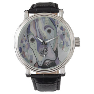 Reloj De Pulsera Colores húngaros Vizsla Denim  