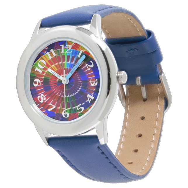 Reloj De Pulsera Colores primáticos (Angular)