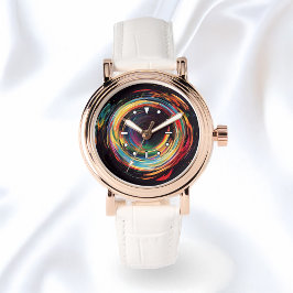 Reloj De Pulsera Colores Y Texturas Visualmente Sorprendentes Resum