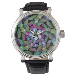 Reloj De Pulsera Colorful Movements Abstract Striking Fractal Art