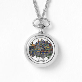Reloj De Pulsera Colorida cerámica de Jerusalén