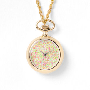 Reloj De Pulsera Colorido Brillante Funky Ecléctico Sprinkle Mosaic