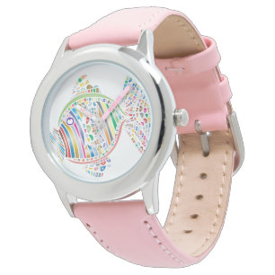 Reloj De Pulsera Colorido Fish Watch
