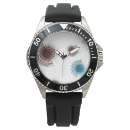 Reloj De Pulsera Colorido, fresco, de tendencia urbana de pincel de