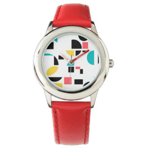 Reloj De Pulsera Colorido, moderno, de moda, divertido, geométrico 