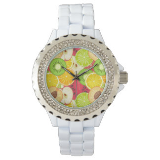 Reloj De Pulsera Colorido patrón de fruta divertida