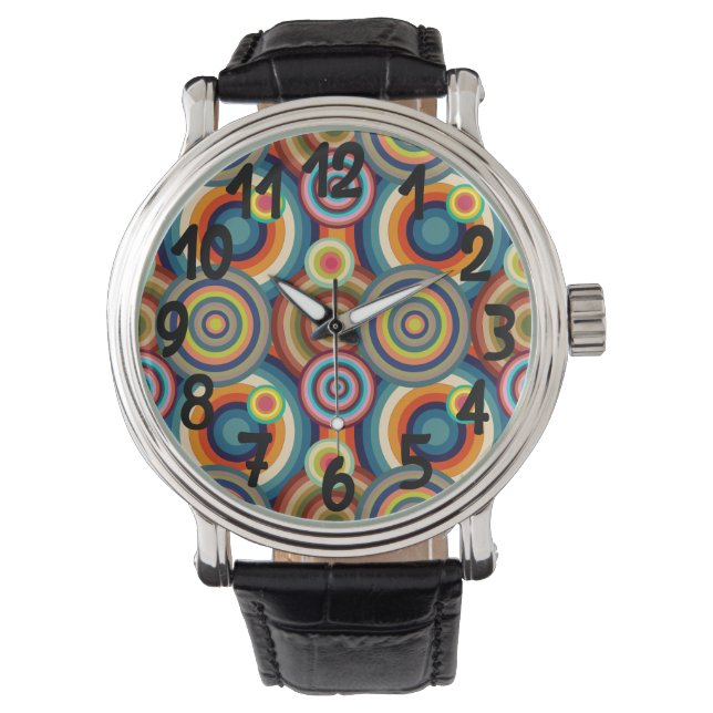 Reloj De Pulsera Coloridos toros (Anverso)