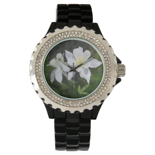 Reloj De Pulsera Columbina blanca (Anverso)