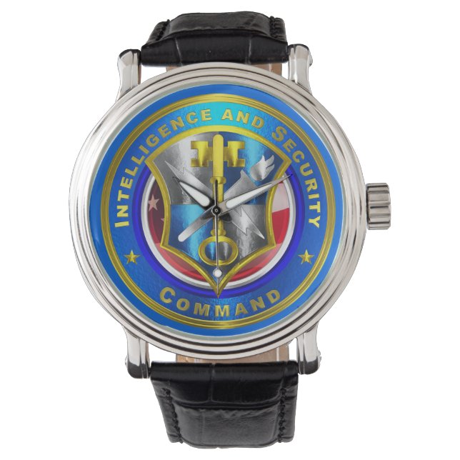 Reloj De Pulsera Comando de Inteligencia y Seguridad del Ejército (Anverso)